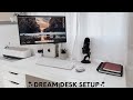 DREAM desk setup | Video editing desk setup 2023 | Minimalist desk setup