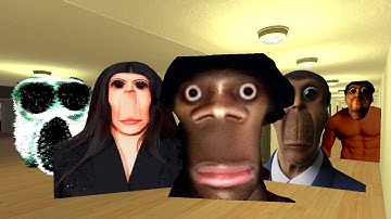 POV HI MY NAME IS AUUGHH OBUNGA AND ROSHALIA NEXTBOTS #garrysmod100k   #garrymod