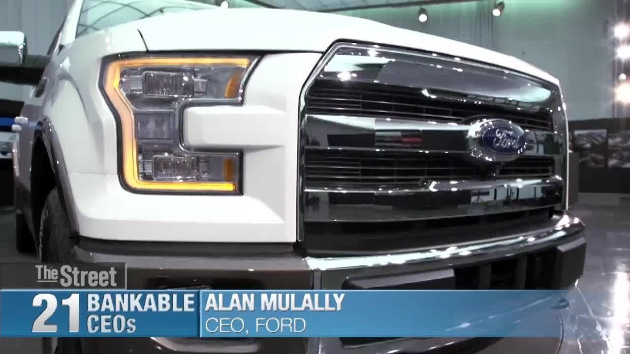Ford’s Alan Mullaly Is One of Jim Cramer’s ‘Bankable CEOs’ Ford’s Alan Mullaly Is One of Jim Cramer’s ‘Bankable CEOs’