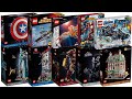 Top 10 biggest LEGO Marvel sets ever Compilation/Collection Speed Build