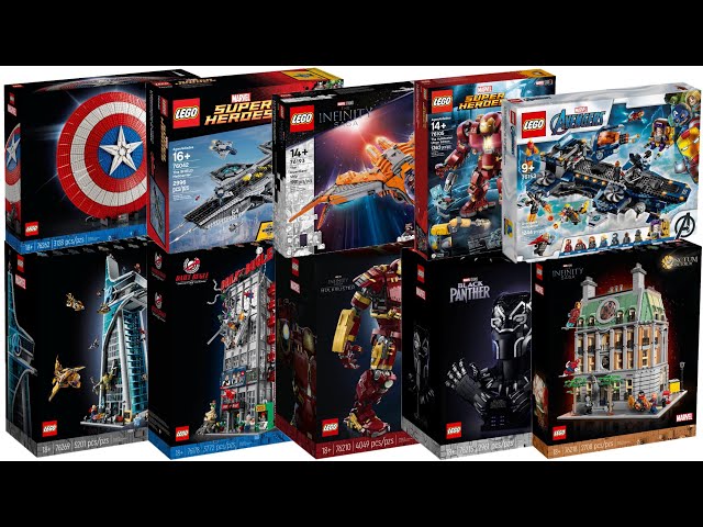 Meilleur LEGO Marvel : quels kits faut-il avoir dans sa collection ?