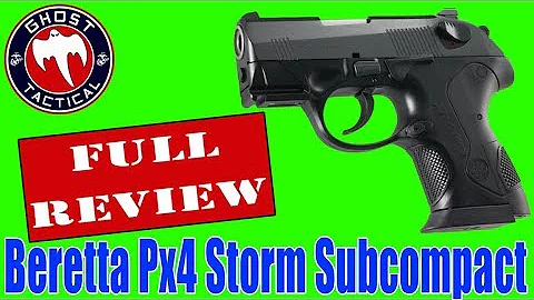 Beretta Px4 Storm Subcompact:  Ghost Tactical Gun of the Month:  Full Review