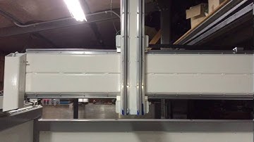 Homemade 5 Axis CNC Router Test Mach4