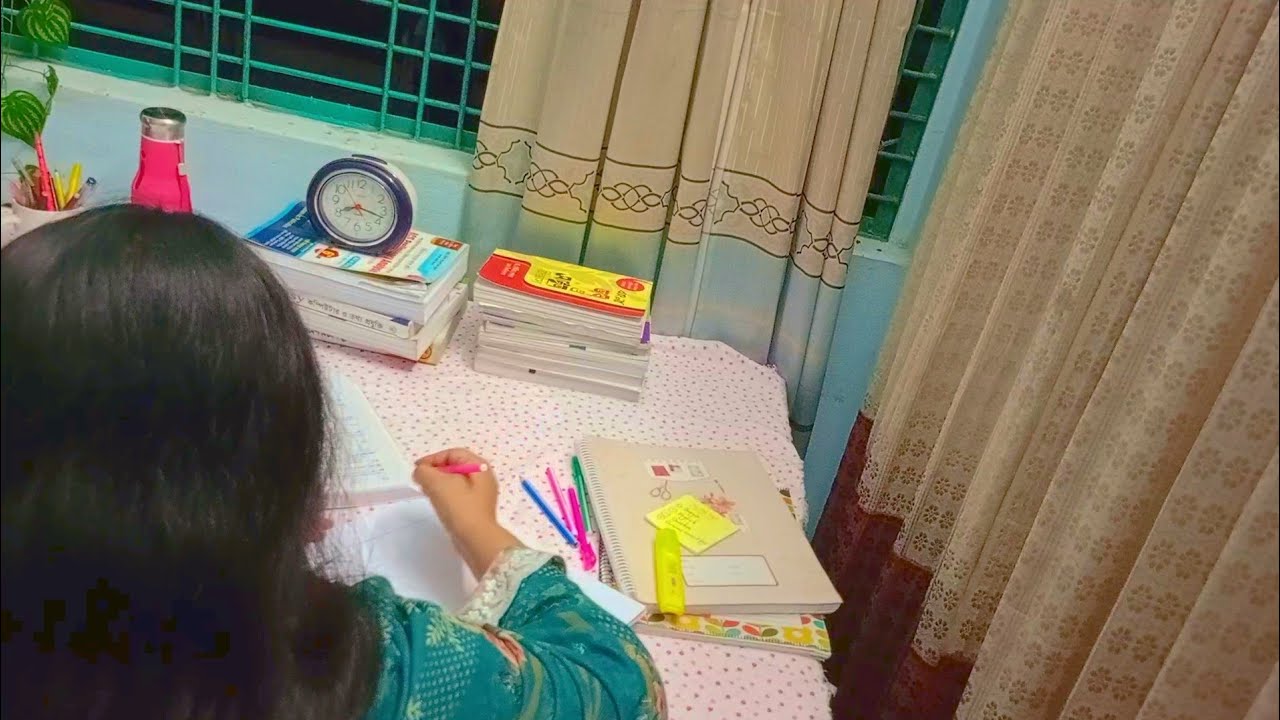 Hard Work Pays Off | My Primary Exam Study Routine।।