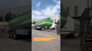 Huazhong aluminum tanker trailer ready shipping #tanzania #zambia #zimbabwe #philippines #perú
