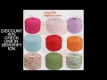 400g/Pc Thick Knitting Yarn T Shirt Yarn Elastic Fabric Cloth for Hand DIY Bag Blanket Cushion Croch