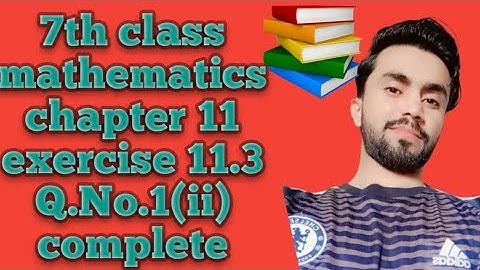 7th exercise 11.3 Q.No 1(ii) complete,7th class math practical Geometry,iqbal sun series sllyabuse