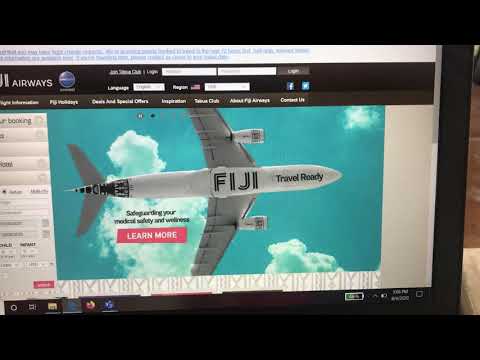 Video: Come posso aggiornare il mio posto su Fiji Airways?