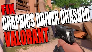 FIX Valorant Graphics Driver Crashed On PC | Graphics Driver Error