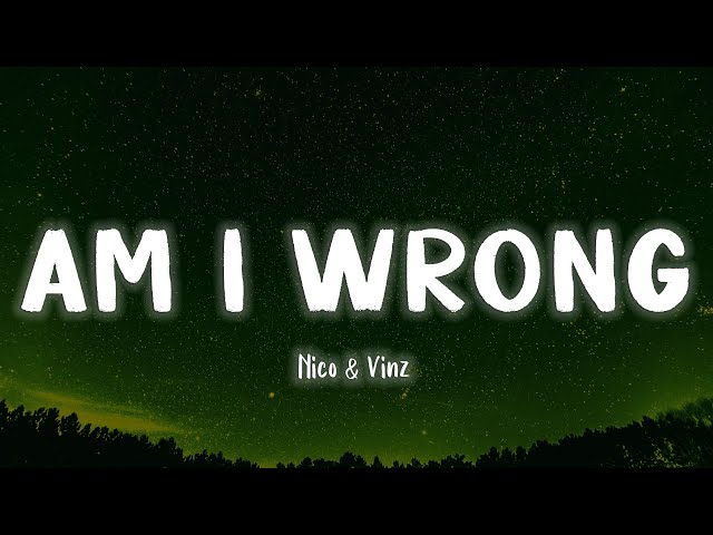 Am I Wrong - Nico and Vinz [Lyrics/Vietsub] class=