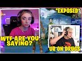 SOMMERSET UPSET After CLIX PRESSED Her On Live Stream! (Fortnite Funny Moments)