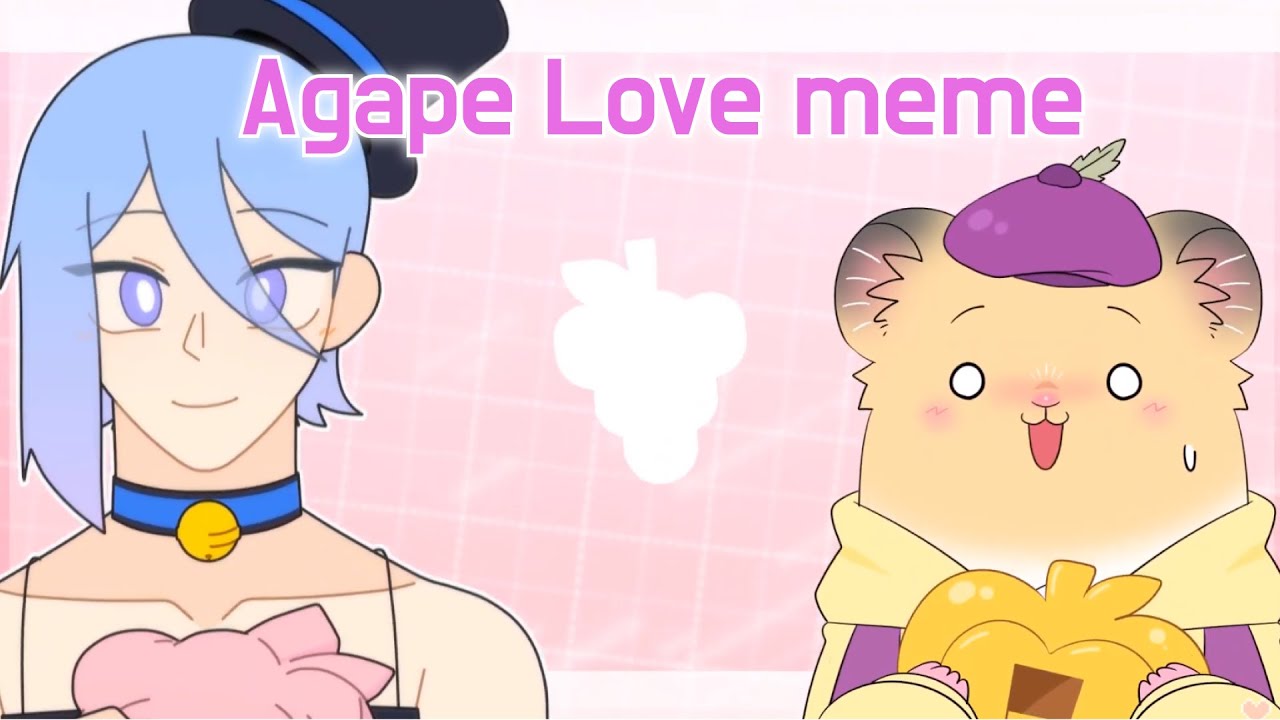 Agape love meme/ Fake collab / - collab with 과일코인