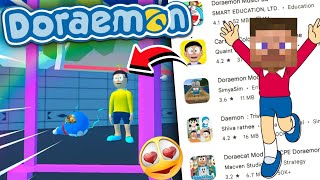 Doraemon in Minecraft 😨 || Best Doraemon Game Ever || playing Doraemon Games