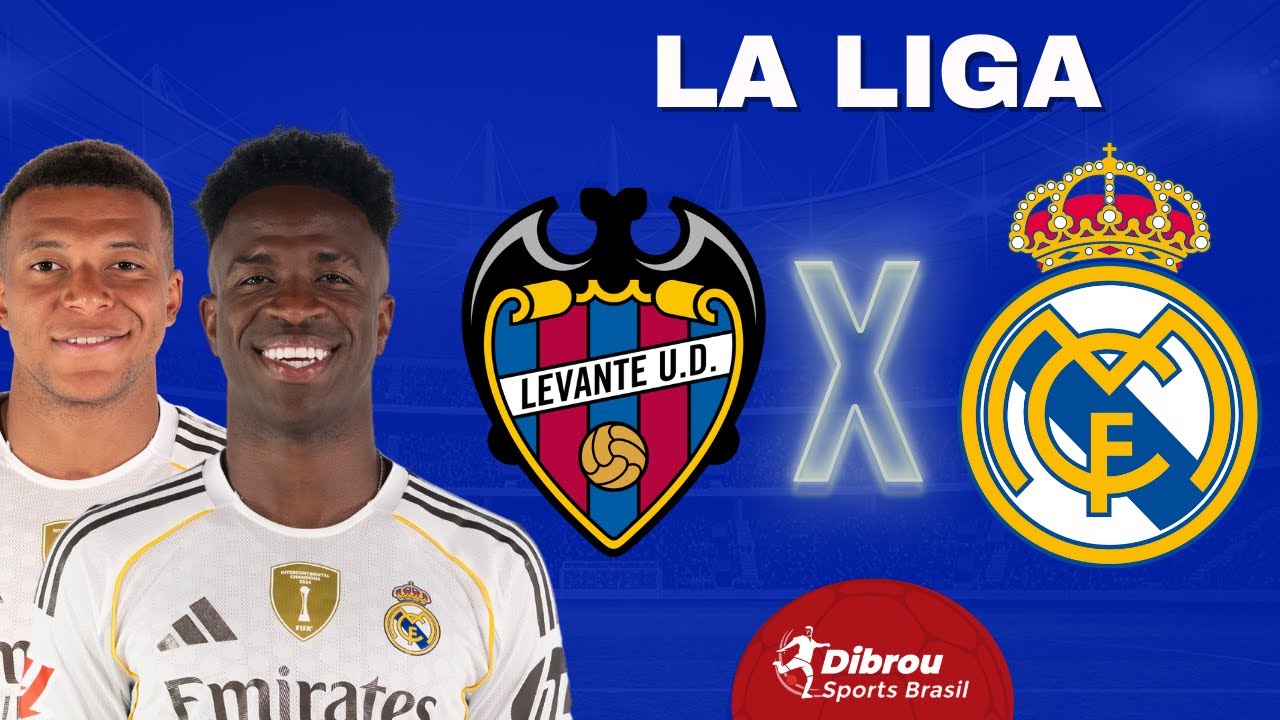 REAL MADRID X LEVANTE AO VIVO LA LIGA DIRETO DO ESTÁDIO - YouTube