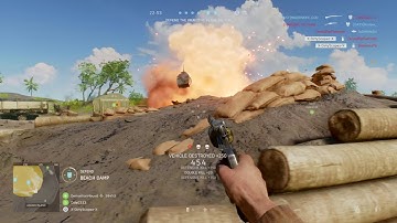 Battlefield™ V - Destroying a Tank With AP Mines