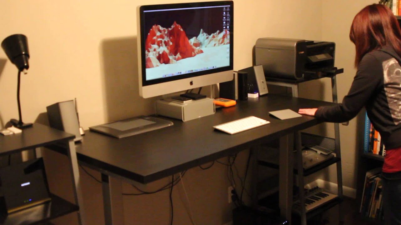 ModTable Sit Stand (Height Adjustable) Desk Demo