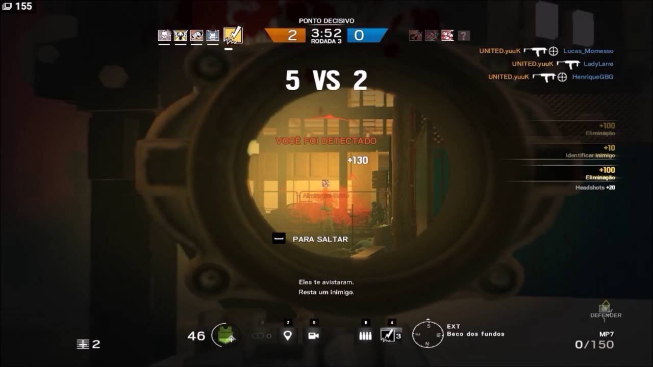Rainbow 6 yuuk 7 segundos