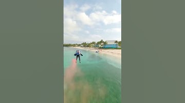 驾驶单人喷气式飞行器“成功跨海湾飞行”#喷气式飞行器#成功跨海湾飞行#低空经济 #eVTOL电动飞机 #科技改变生活