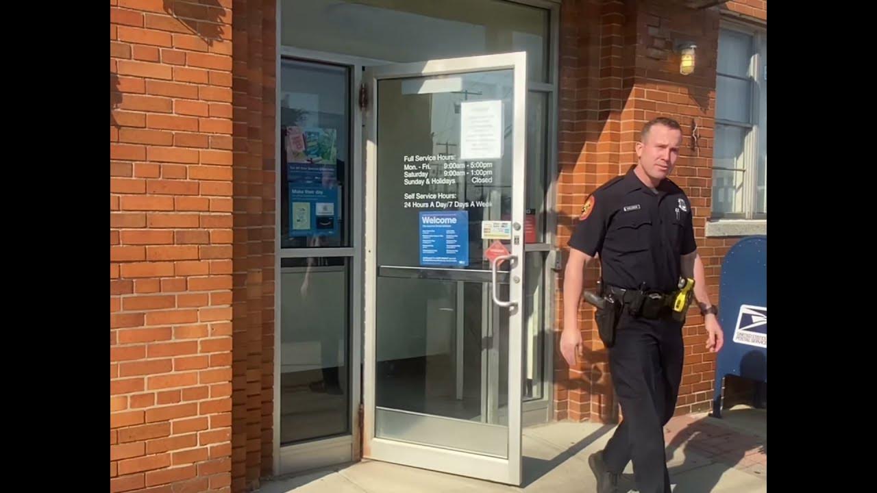 **Do You Need A Job**Postal Worker Goes Hands On For Camera**East