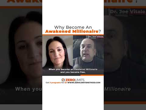 Dr. Joe Vitale – Why Become An Awakened Millionaire?