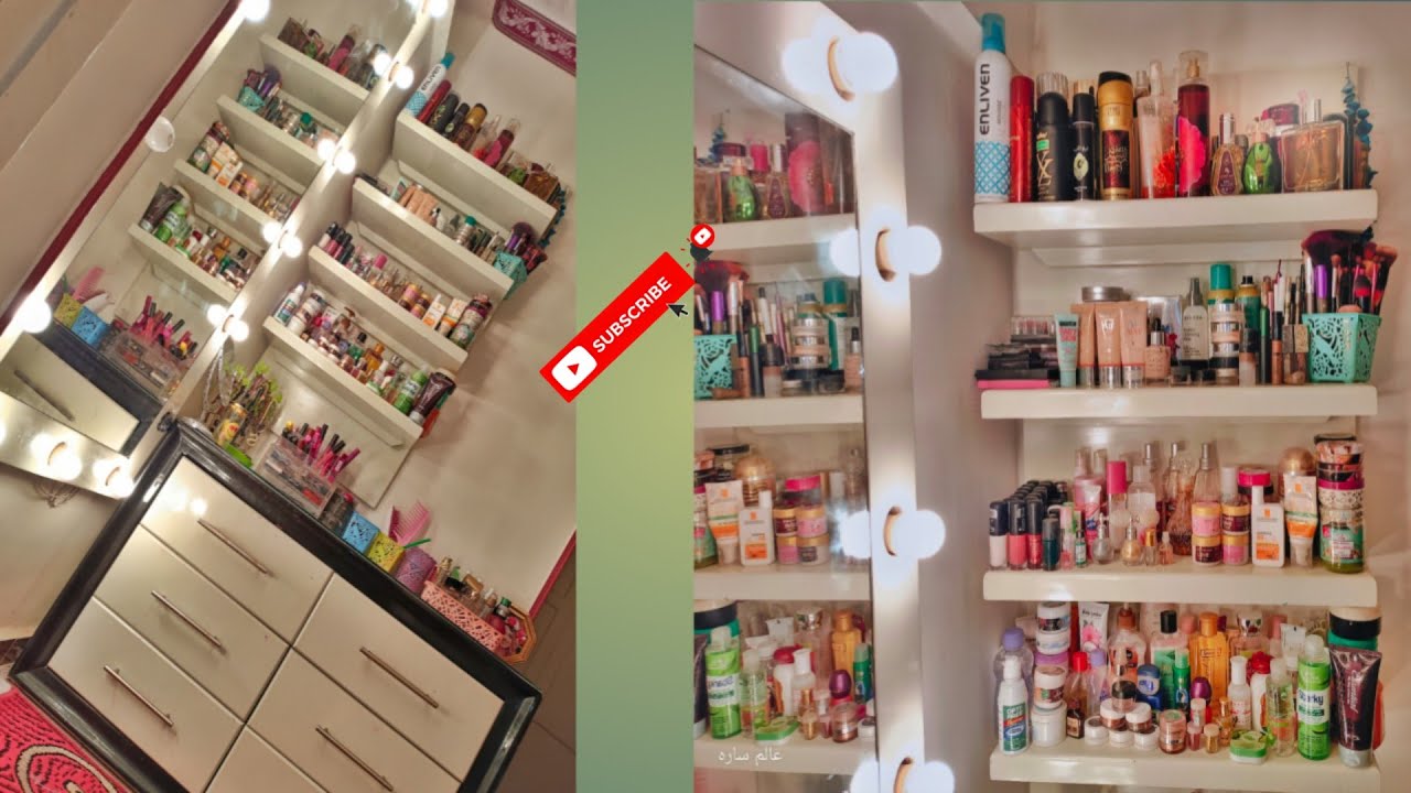 روتين تنظيف وترتيب التسريحه.💄💃تعالو شوفوها قبل وبعد🧹🧽