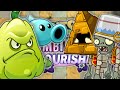 COMPLETING PVZ 2 WITH PVZ 1 PLANTS (Ancient Egypt New Levels | Reflourished Mod)