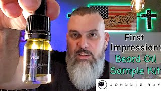 First Impression - Johnnie Ray Beard Oil Sampler