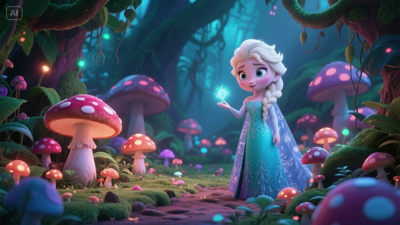 Elsa’s Jungle of Glowing Mushrooms 2 🍄✨ | The Glow Adventure Continues!