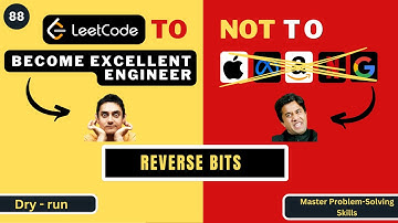 Reverse Bits | Dry Run | Leetcode 190 | Progression90