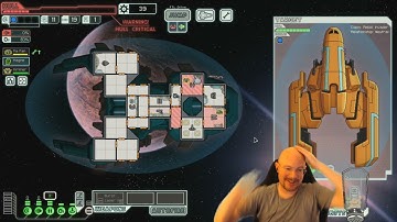 FTL Hard mode, NO pause, Random Ship Streaks! Mantis C, 4th run