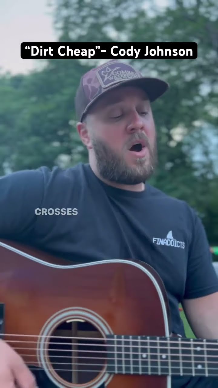  dirt cheap cody johnson cover countrymusic acoustic singer cover