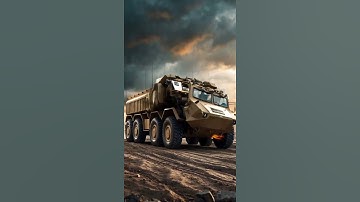 Military 8x8 Armored Vehicle Transforms into a Deadly Scorpion Robot | Cinematic AI Scene