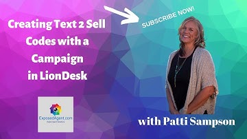 How to Create Text 2 Sell Codes in LionDesk CRM