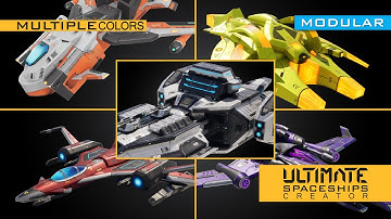 USC - Ultimate Spaceships Creator - Fab - Unreal Engine - Blender
