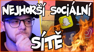 KTERÁ SOCIÁLNÍ SÍŤ JE NEJHORŠÍ? │Rozbor Sociálních Sítí