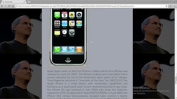 build a Biography using HTML and CSS