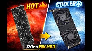 XFX Radeon RX 7900XT 120mm Fan Mod – Ghetto Mod Tutorial
