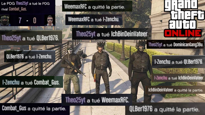 QUAND LE RETOUR D'UN MEMBRE DE LA TEAM NOUS FAIT ENCHAINÉ LES CANCERS GTA ONLINE