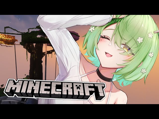 【MINECRAFT】 We're minecraft guys, of course we build the world treeのサムネイル