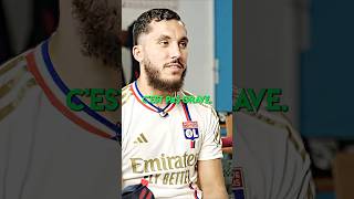 Il est imprévisible 🤣 #cherki #rayancherki #equipedefrance #interview