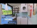 How to Create a Stylish and Practical Laundry with HEAPS of Storage | HOME | Great Home Ideas