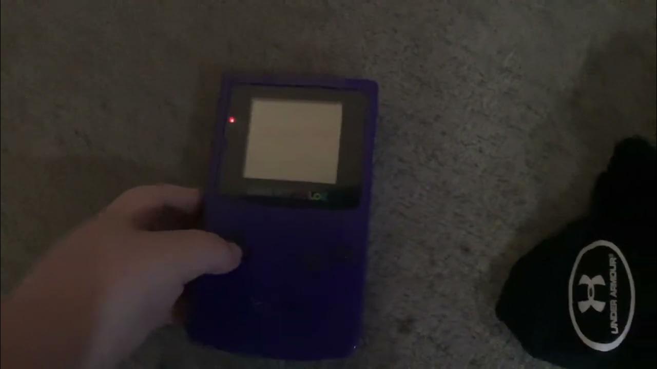 Game boy color hack YouTube