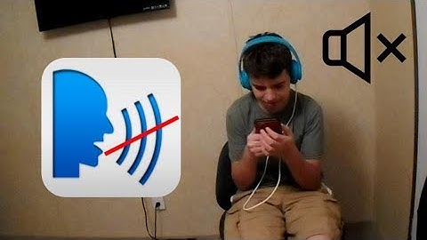 SPEECH JAMMER APP (CAN YOU TALK ?)
