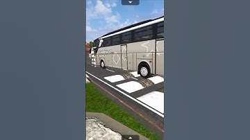 SCANIA K 360 AX&FM Multiplex bus mod on speed breaker #bussid #newbussidmod #shorts