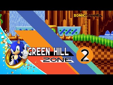 Sonic Mania Green Hill Zone Gameplay w/ Commentary