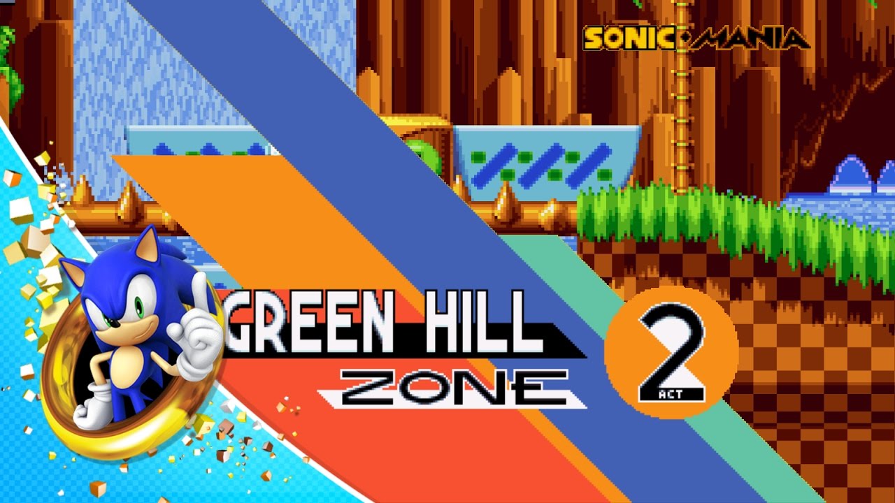 Sonic Mania Green Hill Zone Gameplay w/ Commentary 