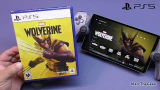 Marvel's Wolverine Unboxing & Gameplay on PS Portal