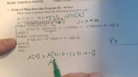 ACSL WDTPD Strings Houtrouw Part 1