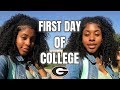 first day of college VLOG! | University of Georgia