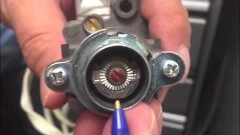 AMERICAN RANGE - CALIBRATING BJ THERMOSTAT